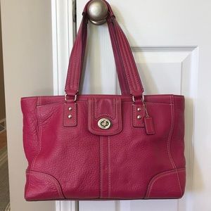 Coach Leather Tote